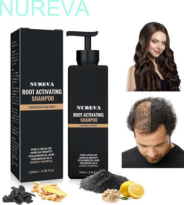 nureva Root Activator Shampoo for Glossy, Vibrant Hair(100 ml)