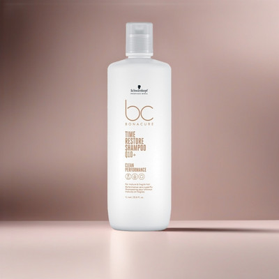 Schwarzkopf Professional Bonacure Q10+ Time Restore Shampoo(1000 ml)