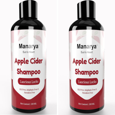 Manarya Sun's Heart Anti Dandruff Apple Cider Shampoo For Healthy Scalp(200 ml)