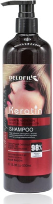 DELOFIL PROFESSIONAL Keratin Nutrition Moisturizing and smooth shampoo(500 ml)