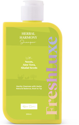FreshLuxe Herbal Harmony Shampoo | Anti-Dandruff Hair Cleanser 200ml(200 ml)