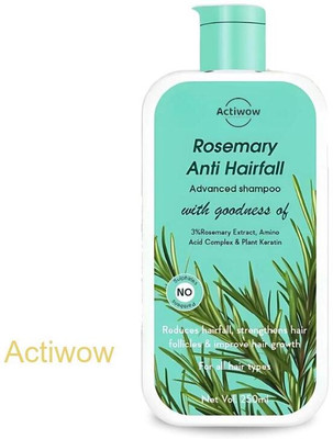 ACTIWOW Rosemary Shampoo For Enhancing Hair Body and Reducing Fall(300 ml)