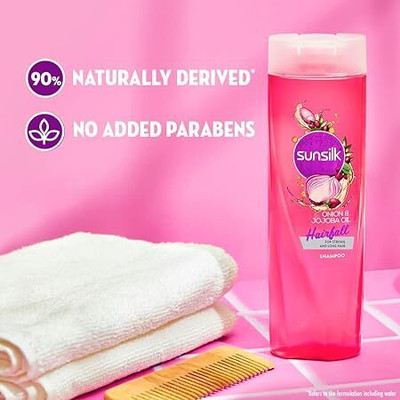 SUNSILK Onion & Jojoba Oil Hairfall Shampoo 192mls(192 ml)