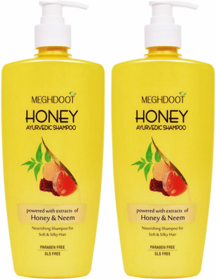 MEGHDOOT Honey Ayurvedic Shampoo(800 ml)