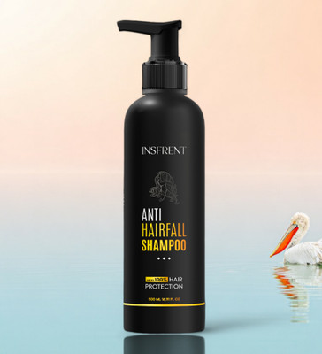 insfrent Anti Hair fall Shampoo With Frizz Control Formula(500 ml)