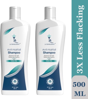 La'bangerry Anti- Hairfall Control Shampoo, for Dry Hair, Sulphate Free Pack Of 2(500 ml)