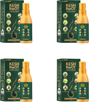 DL MART KESHROOT HAIR SHAMPOO FOR DAMAGE HAIR PACK OF 4(400 ml)