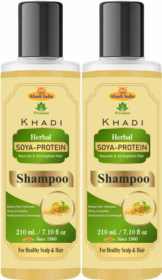 Premium Khadi Natural Soya-Protein Shampoo(420 ml)