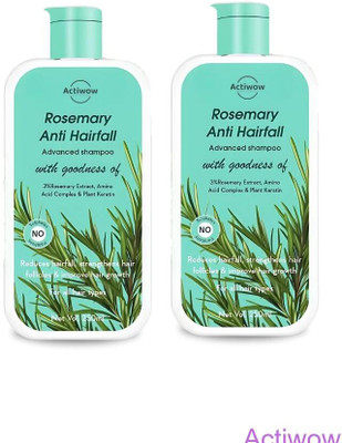 ACTIWOW Rosemary Shampoo For Stimulating Hair Regrowth and Reducing Loss A001(500 ml)