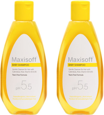 Maxisoft Baby Shampoo | Calendula | Paraben & Sulphate Free(200 ml)