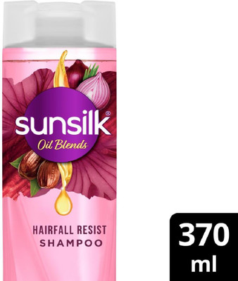 SUNSILK Hairfall Shampoo with Onion & Jojoba Oil(370 ml)