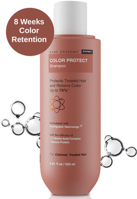 BARE ANATOMY Colour Protect Shampoo - Retains Color Upto 8 Weeks | For Soft & Shiny Hair(250 ml)