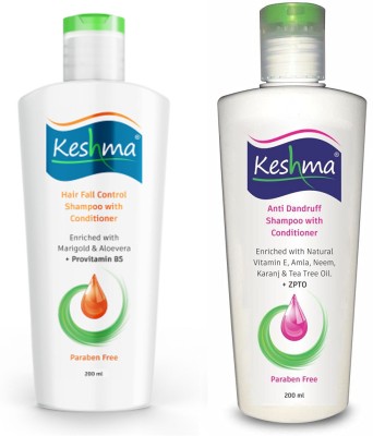 KESHMA Advance Hair Fall Control & Anti Dandruff Shampoo(400 ml)