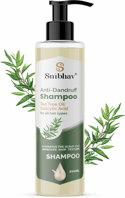 Snibhav Scalp care Dandruff Removal Shampoo with Salicylic Acid, Tea Tree,Eucalyptus Oil(200 ml)