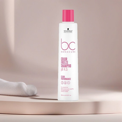 Schwarzkopf Professional Bonacure pH 4.5 Color Freeze Sulfate Free Shampoo(250 ml)