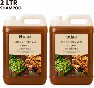 blestaaa essentialss Anti-Dandruff Shampoo for Clean Scalp, Strong Hair, and Long-Lasting Freshness |(2 L)