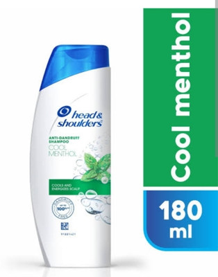 HEAD & SHOULDERS ANTI DANDRUFF SHAMPOO COOL MENTHOL 180ML9PACK OF ONE)(180 ml)