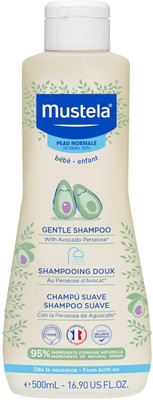 Mustela Gentle Baby Shampoo for Delicate Hair - 500ml(500 ml)