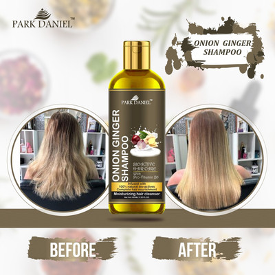 PARK DANIEL Premium Onion Ginger Shampoo-For Hair Nourishment and Moisturizing (100 ml)(100 ml)