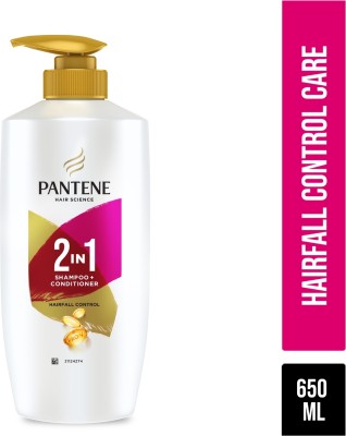 PANTENE Hair Science 2in1 Hairall Control Shampoo+Conditioner (650 ml)(650 ml)