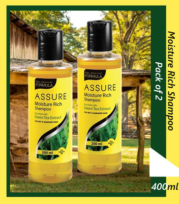 ASSURE Moisture rich shampoo Combo pack(400 ml)