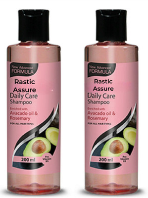 Rastic Assure Super Shining Daily Care Shampoo Pack of 2(400 ml)