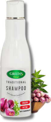 GREENS CONCEPT Traditional Onion & Neem Shampoo(200 ml)