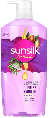 SUNSILK ARGAN OIL & ROSEMARY FRIZZ SMOOTH SHAMPOO(700 ml)