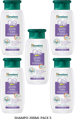 Himalaya Herbals BABY SHAMPO 200ML PACK OF 5{200ML EACH}(1000 ml)