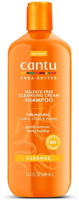 Cantu Shea Butter CLEANSING CREAM SHAMPOO SULFATE FREE FOR NATURAL CURLS AND WAVES (USA)(400 ml)
