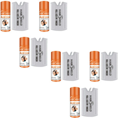 HAIRSHIELD remove eggs lice killer anti lice one wash shampoo (180 ml)(180 ml)