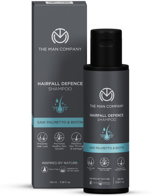 THE MAN COMPANY DHT Blocker Hairfall Control Shampoo | Prevents Damage & Promotes Hair Growth(100 ml)