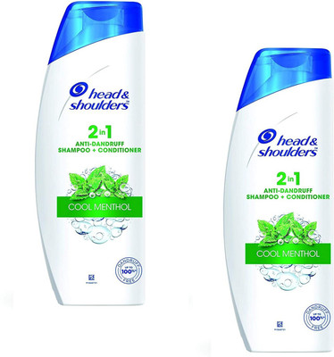 HEAD & SHOULDERS Cool Menthol 2 In 1 340ml Pack Of 2 C(680 ml)