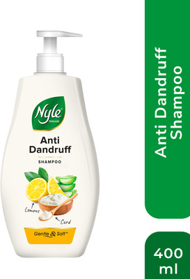 Nyle Anti Dandruff Shampoo_For Dandruff Free Hair With Natural Curd & Lemon(400 ml)
