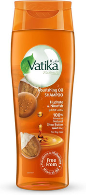 VATIKA Hydrate & Nourish Shea Butter Nourishing Oil Shampoo(425 ml)