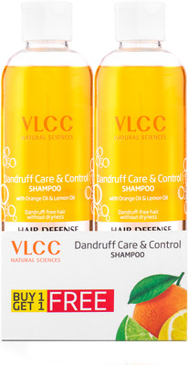 VLCC Dandruff Care & Control Shampoo - Buy One Get One(700 ml)