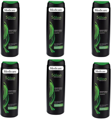 Modicare Salon Professional Advanced Formula Hair Fall Defense Shampoo(6x200ml)(1.2 ml)