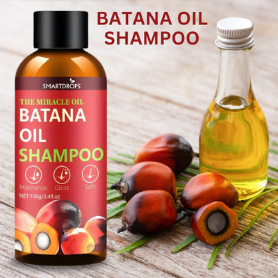 smartdrops Hair Shampoo For Scalp Aging | Dry Hair Batana Shampoo | Shampoo For Men-Women |(100 ml)