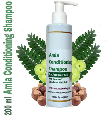ShopCircuit Amla Bhringraj Shampoo for Hair Fall Control | Anti-Dandruff(200 ml)