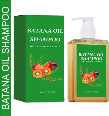 blestaaa essentialss Batana Oil Hair Growth Shampoo with Rosemary Extract Mens & Womens .(300 ml)