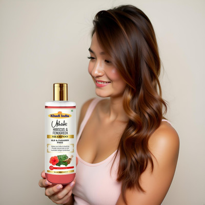 Utkrisht Khadi Hibiscus Fenugreek Shampoo to Boost Hair’s Natural Gloss(200 ml)