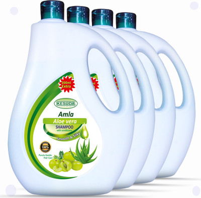 KESUDA Advanced Formulated Natural Amla Shampoo With Pure Extract For Hair Growth(4 L)
