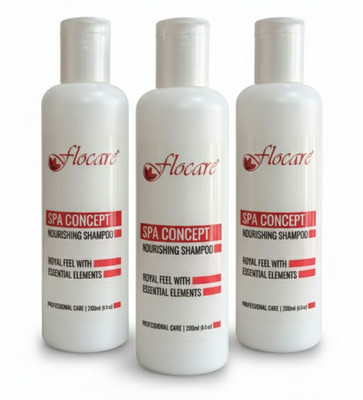 DOOMSDAY Flocarre SPA concept nourishing shampoo royal feel pack of 3(200 ml)