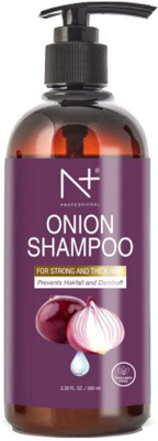N PLUS PROFESSIONAL Onion Shampoo 300ml for Strong & Thick Hair(300 ml)