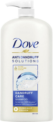 DOVE Anti Dandruff Solutions Shampoo, Prevents Dandruff & Dry Scalp (1 L)