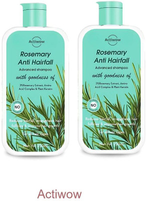 ACTIWOW Rosemary Shampoo For Improving Root Strength and Reducing Thinning A001(500 ml)