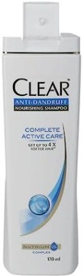 Clear Complete Active care 168ml Anti - Dandruff Shampoo (Pack of 1)(168 ml)