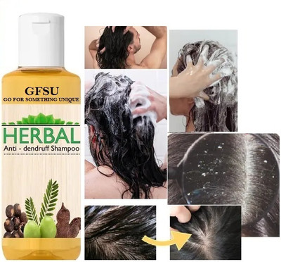GFSU - GO FOR SOMETHING UNIQUE Smooth and Silky Anti-Dandruff Shampoo for Dry, Damaged, Or Frizzy Hair(100 ml)