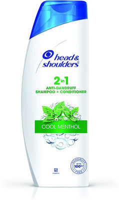 HEAD & SHOULDERS Cool Menthol 2 in 1 Shampoo Pack of 1(340 ml)