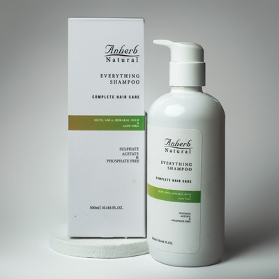 Anherb Natural Everything Shampoo | strength in every drop(300 ml)